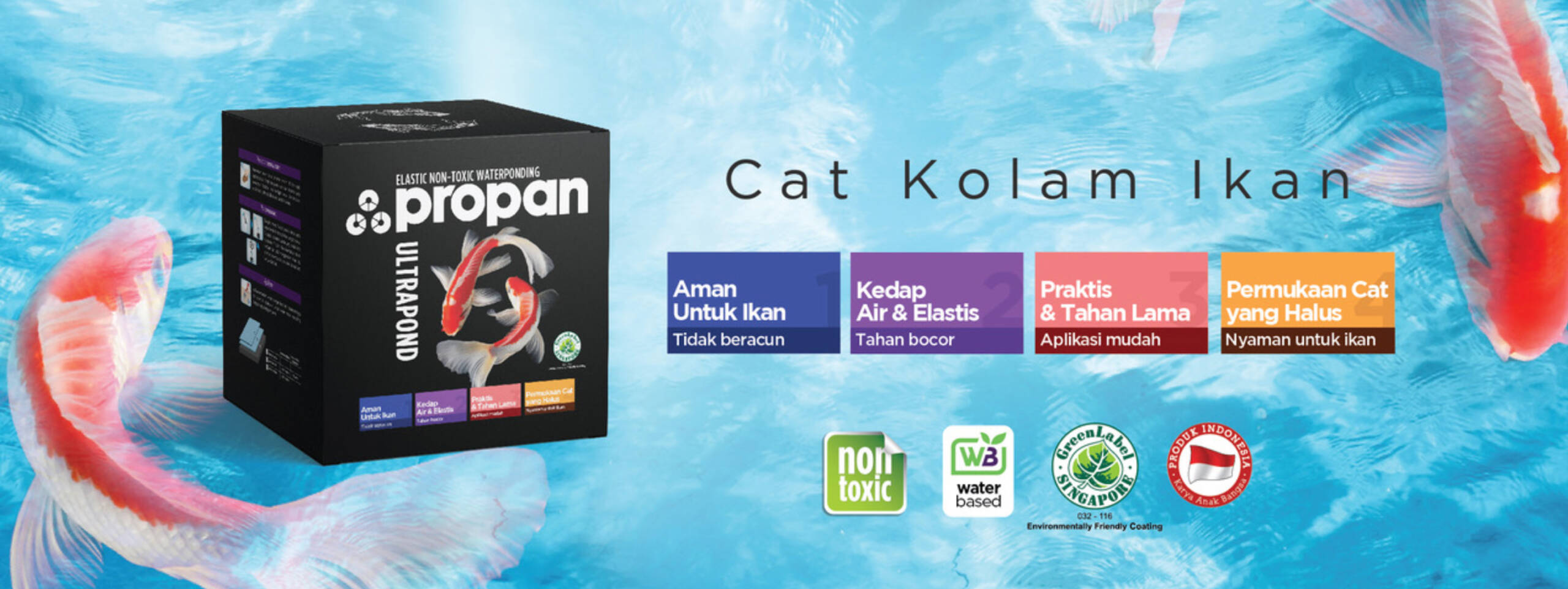 Buktikan Inovasi Propan Raya Hadirkan Ultrapond Up Cat Anti Bocor